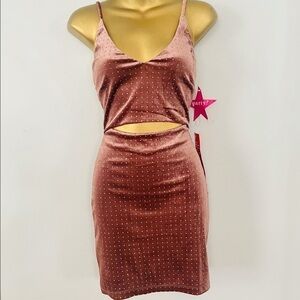 Anthropologie Pink Mini Dress